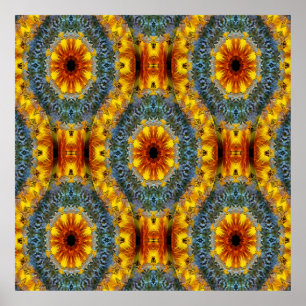 Póster Las delicias de los girasoles.....
