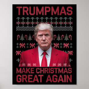 Póster Las divertidas Trumpmas cómicas vuelven a hacer gr