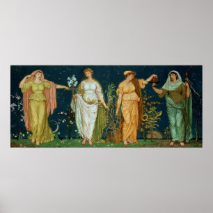 Póster Las estaciones