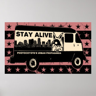 Póster Las estrellas de photocoyote y el Poster de Van