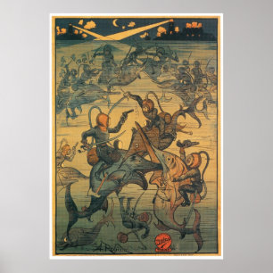 Póster Las extraordinarias aventuras de Saturnino Farando