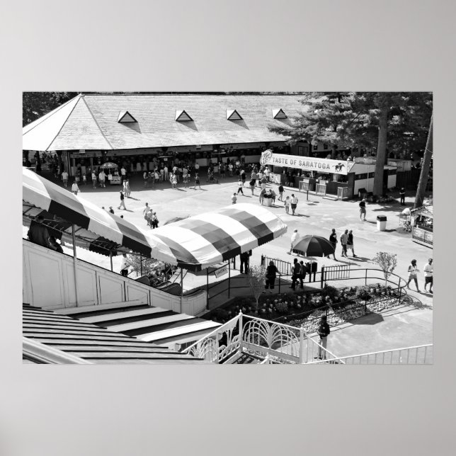 Póster Las famosas alarmas rojas y blancas en la carrera  (Frente)