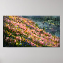 Póster *~* Las flores silvestres etéreas son marihuana de