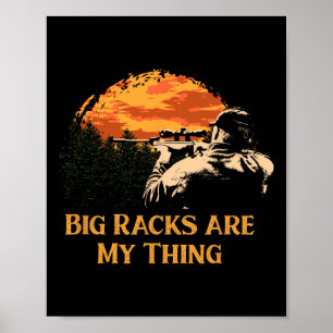 Póster Las grandes racks son mi cosa la vida salvaje Hob 