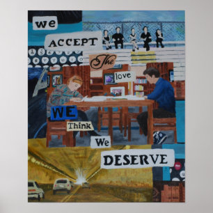 Póster Las gratificaciones de ser un Wallflower