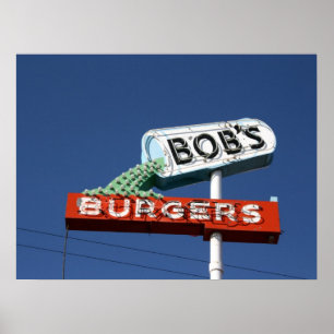 Póster Las hamburguesas de Bob - Sunnyside Washington