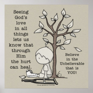 Póster Las heridas pueden curarse