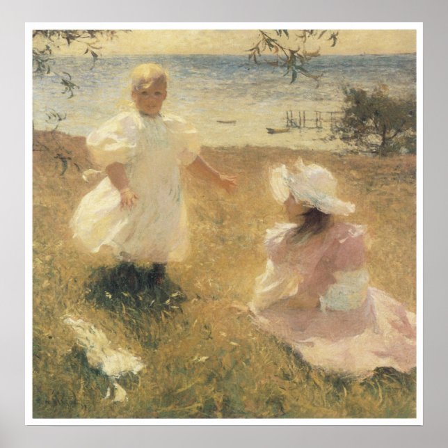 Póster Las hermanas, 1889 (Frente)
