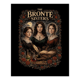 Póster Las hermanas Brontë