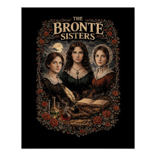 Póster Las hermanas Brontë
