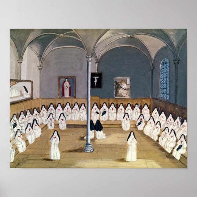 Póster Las hermanas de la abadía (Frente)