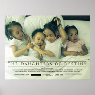 Póster Las hijas del cartel de película del destino