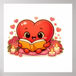Póster Las historias de amor comienzan dentro del corazón