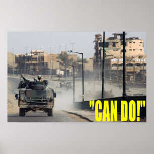 Póster Las ingenieros des infanteria de marina pueden