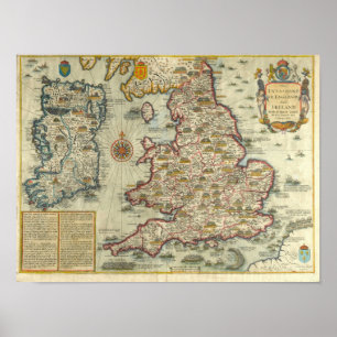 Póster Las invasiones de Inglaterra e Irlanda