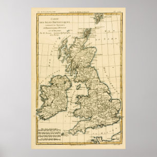 Póster Las Islas Británicas