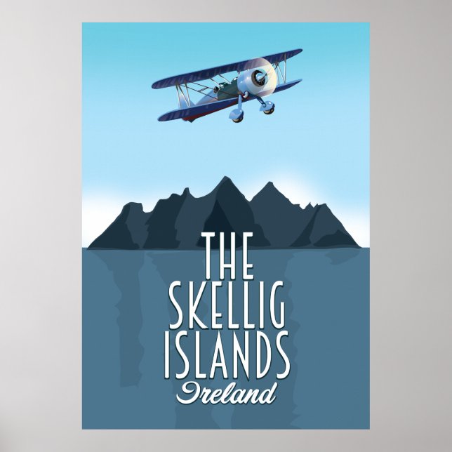Póster Las Islas Skellig (Frente)