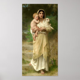 Póster Las lamas de William Bouguereau