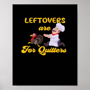 Póster Las Leftovers divertidas son para Quitters que Per