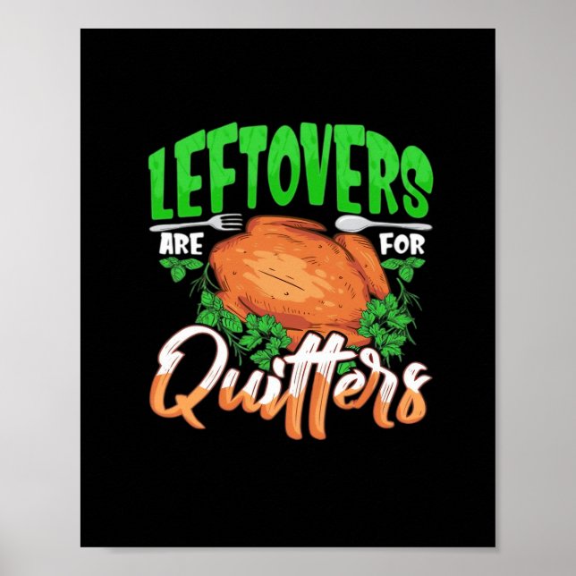 Póster Las Leftovers Son Para Quitters - Christma Del Día (Frente)