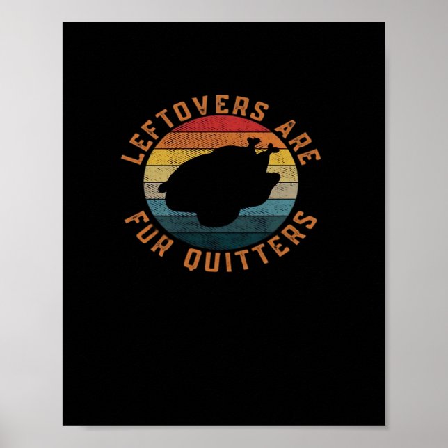 Póster Las Leftovers Son Para Quitters Clásicos Creativos (Frente)