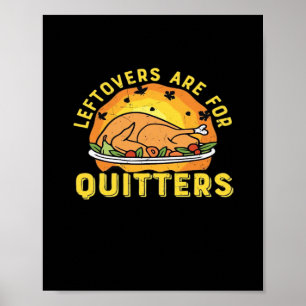 Póster Las Leftovers Son Para Quitters El Día De Acción D