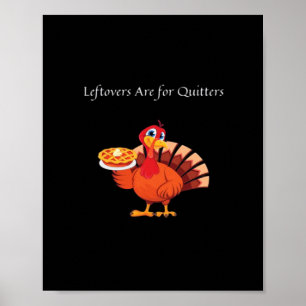 Póster Las Leftovers Son Para Quitters Estilo Vintage Clá