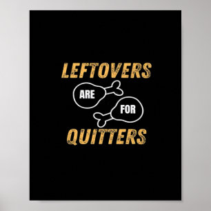 Póster Las Leftovers Son Para Quitters Retro Graphic