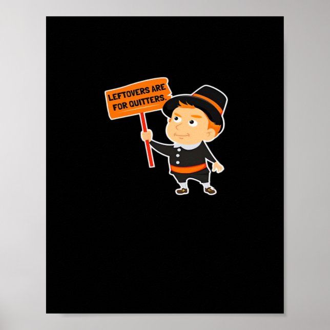 Póster Las Leftovers Son Para Quitters Thankending Classi (Frente)