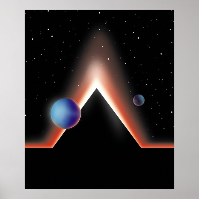 Póster Las llanuras de Marte (Frente)