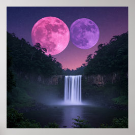 Póster Las lunas de la noche