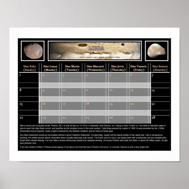 Póster Las lunas de Mar (Frente)