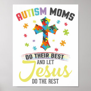 Póster Las Mamitas Cristianas Hacen Lo Mejor Que Jesús No