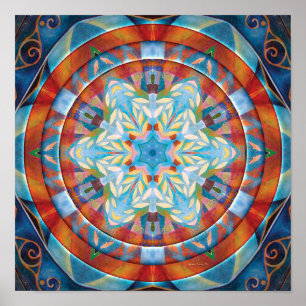 Póster Las mandalas del perdón y lanzan el poster 19