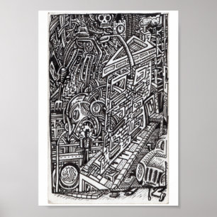 Póster Las mandíbulas del destino