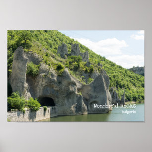 Póster Las Maravillosas Rocas. Bulgaria