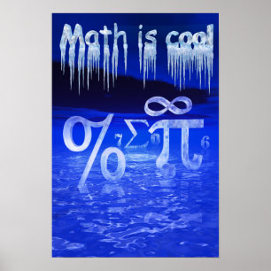 Póster ¡Las matemáticas son Guay!