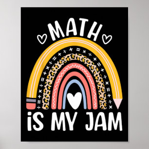 Póster Las Matemáticas Son Mi Pasión Primer Día De Clase