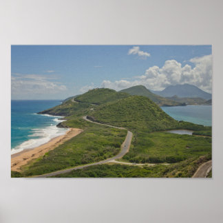 Póster Las mejores vistas de Saint Kitts