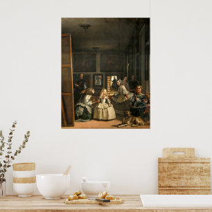Póster Las Meninas Diego Velázquez