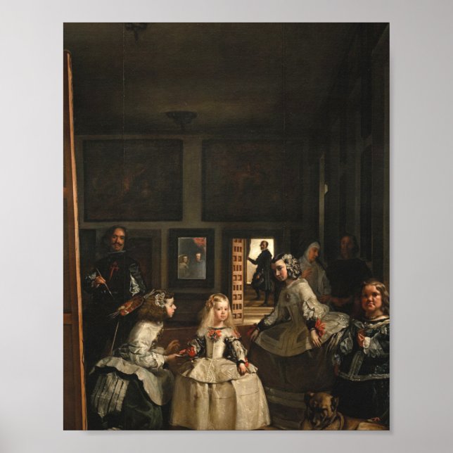 Póster Las Meninas O La Familia De Felipe IV 1656 (Frente)