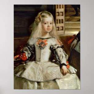 Póster Las Meninas o la familia de Felipe IV, c.1656