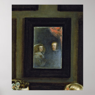 Póster Las Meninas o la familia de Philip IV, c.1656