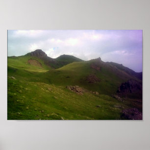 Póster Las montañas