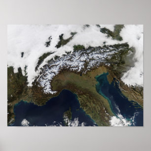 Póster Las montañas 2