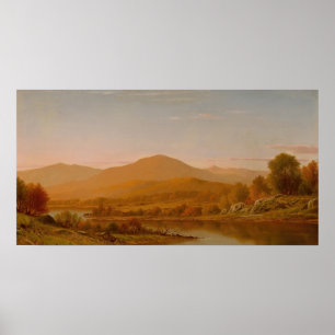 Póster Las Montañas Blancas - Charles W. Knapp