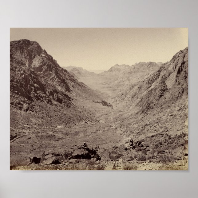 Póster Las montañas del Sinaí (Frente)