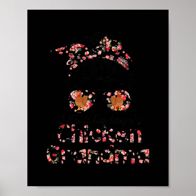 Póster Las Mujeres Algo Ocupadas Siendo Una Abuela De Mam (Frente)