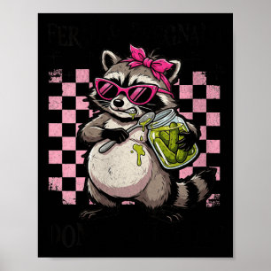 Póster Las mujeres feroces y embarazadas no toquen divert