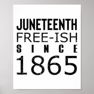 Póster Las mujeres liberan a Juneteeth desde la historia